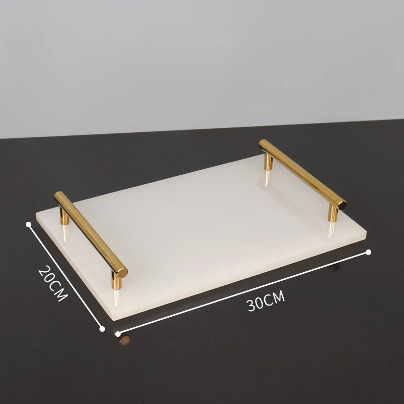 White Onyx Natural Marble Bathroom Accessories Set Gold Luxury Soap Dispenser Soap Dish Tray Toothbrush Holder Bathroom Set
