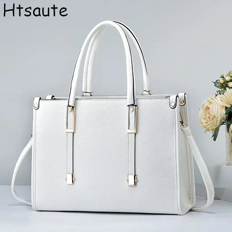 Handbags For Women Shoulder Bags Casual PU Leather Messenger Bag Large Capacity Handbag Women's Bags Shopping Totes