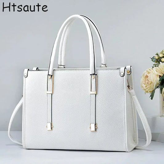 Handbags For Women Shoulder Bags Casual PU Leather Messenger Bag Large Capacity Handbag Women's Bags Shopping Totes
