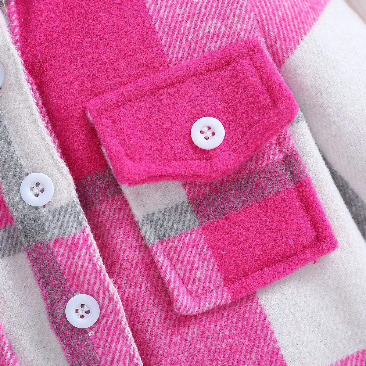 New Kid Baby Girl Boy Plaid Shirt Jacket Tops Lapel Long Sleeve Button Up Coat Spring Autumn Children Clothing