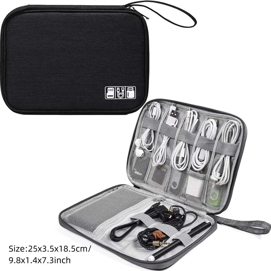 Fashion Solid Color Makeup Bag Large Capacity Travel Cosmetic Organizer Portable Toiletry Bag for Women