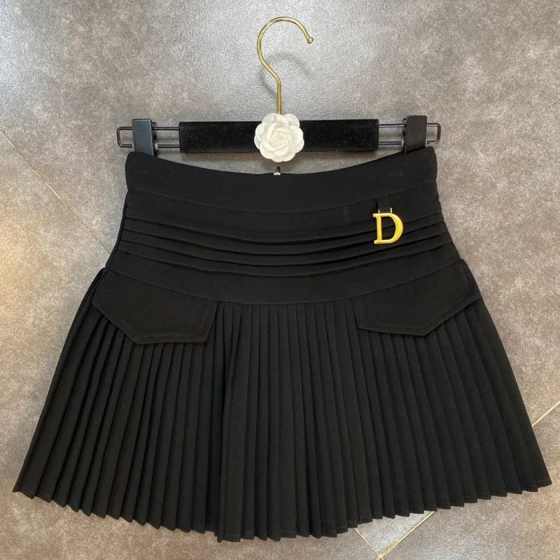 Women's Skirt 2025 Summer Fashion High Waisted.