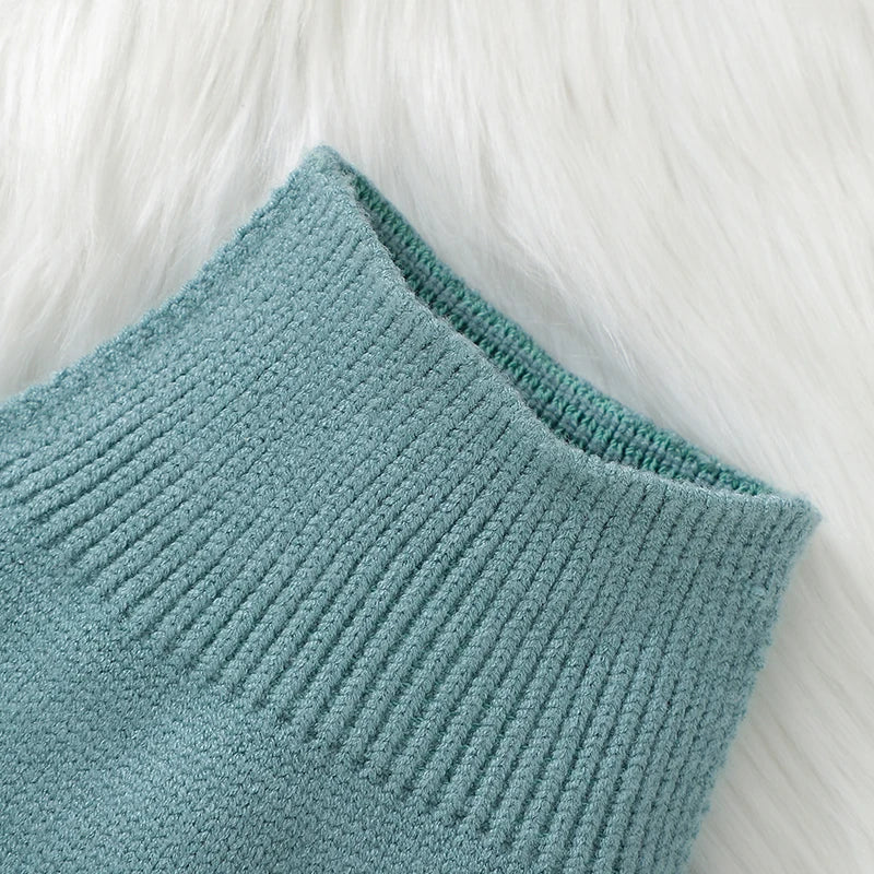 Toddler Boys Girls Sport Suits Spring Autumn Casual Full Sleeves Sweaters Tops+Pants Outfits Sets Newborn Infant Knit Tracksuits