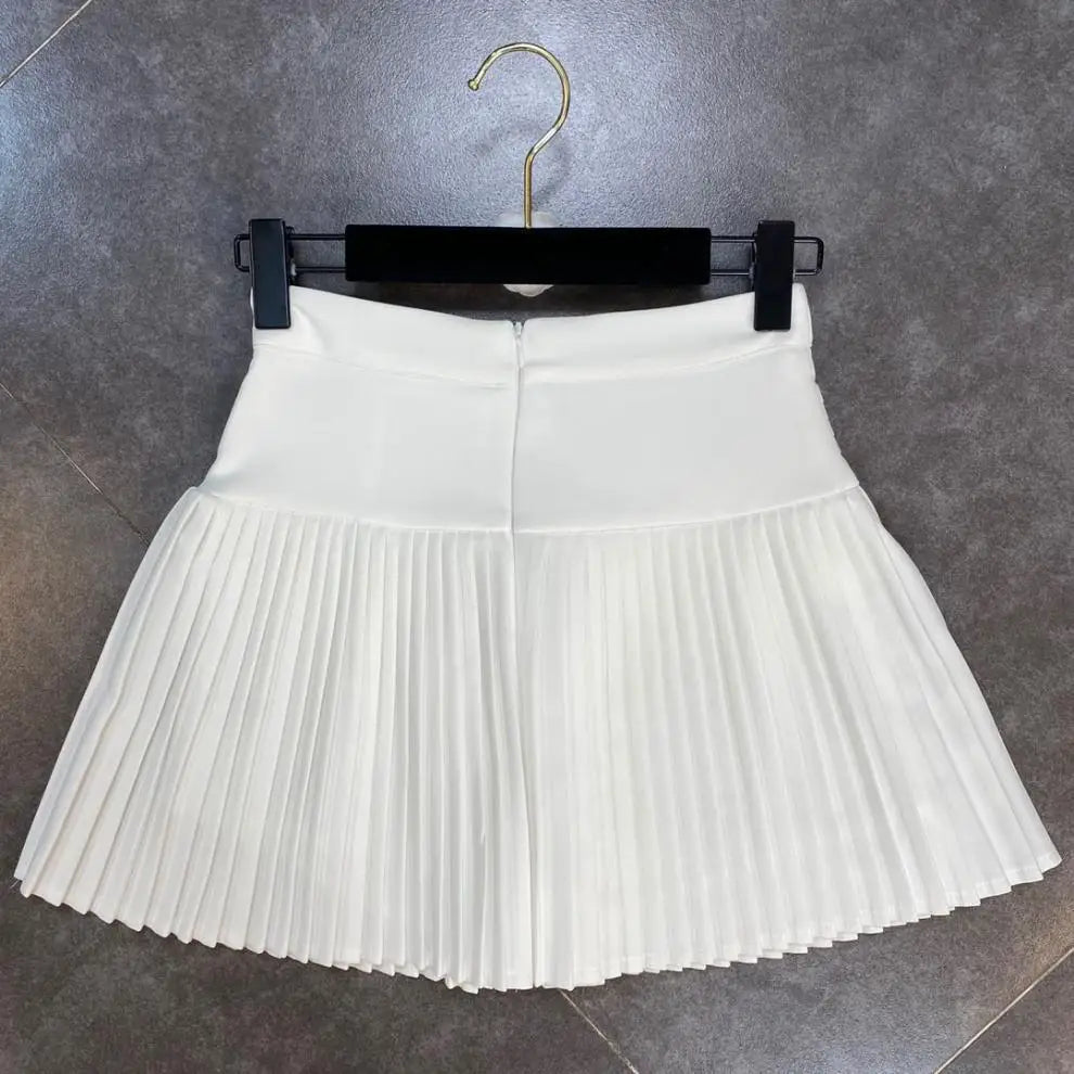 Women's Skirt 2025 Summer Fashion High Waisted.